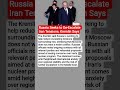 Russia is trying to de-escalate Iran tensions, the Kremlin saysRussia #Iran #Kremlin #MiddleEast