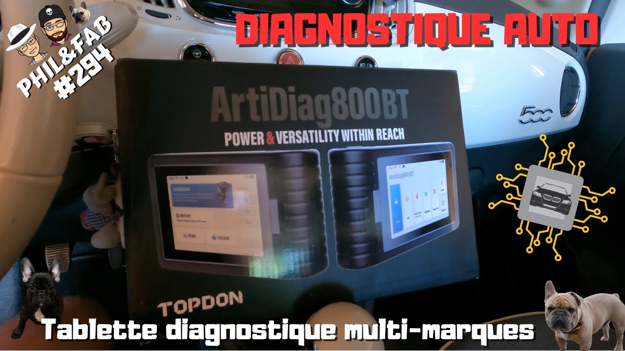 Valise de diagnostic multimarques TOPDON Lite 2 - Mylittlegarage