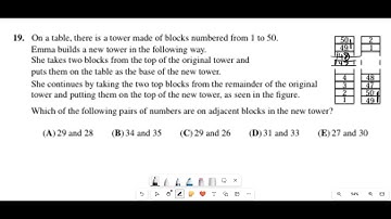 2023 Canadian Math Kangaroo Contest Grades 5/6 Question #19