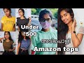 Affordable Stylish tops from Amazon|starting from 150|Under Rs 500|Try on haul|Asvi Malayalam