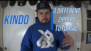 Tutorial 3 Different Zippers Kindo