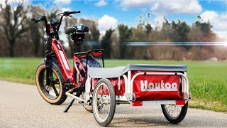 Lastenanhänger HAUTOO MODELL ONE im Test | Besser als ein Lastenrad?