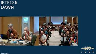 IETF 126: Discovery of Agents, Workloads, and Named entities (DAWN) 2026-07-21 12:00