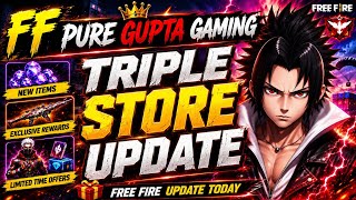 Impossible 🎯 + 24kGoldn - Mood ❤️ (FreeFireighlights)Triple Store Update