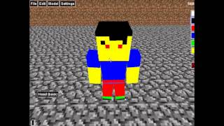 FREE minecraft 3d skin editor screenshot 3
