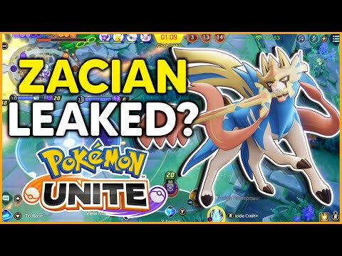ZACIAN has been Leaked for Pokemon Unite!! First Box Art Legendary 