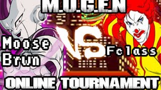 Mugen Online Tournament | Moose Brwn vs TheFclass97 | NETMugen TE Revival @TheFclass97