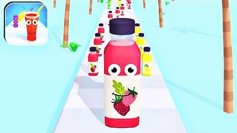 Juice Run Gameplay Walkthrough All Level Mobile Relaxing Video Android,iOS Alltrailer Updates GHY15Y