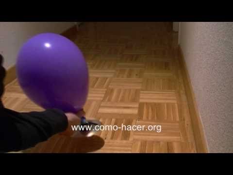 Experimentos caseros faciles - Como hacer un juguete aerodeslizador hovercraft