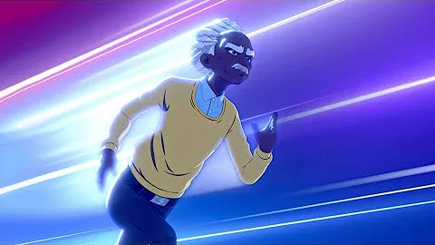 Dispatch – Chase Saves Invisigal from Shroud (Episode 6 Ending Scene) 4K