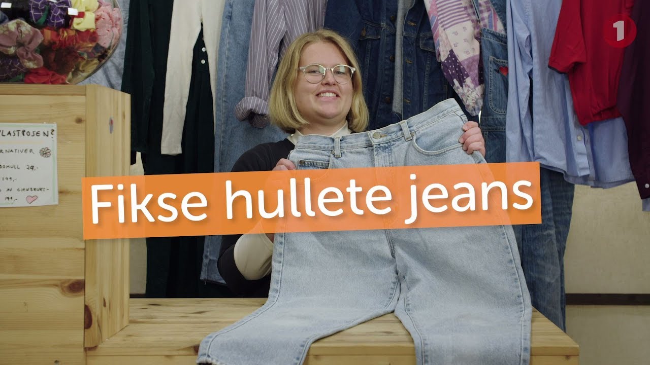 DIY med Prisløs: Slik fikser du hullete jeans