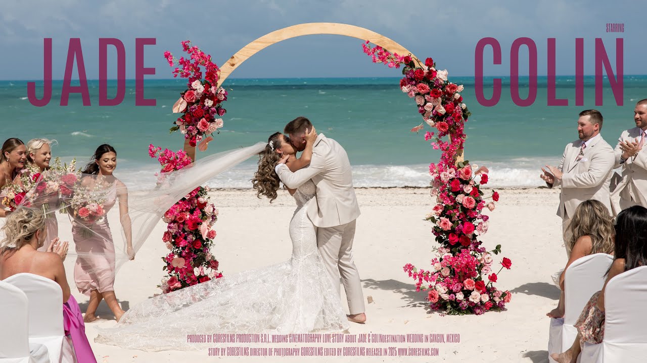 Majestic Elegance Playa Mujeres Mexico Wedding Jade & Colin