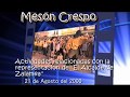 Mesón Crespo año 2000 &quot; El Alcalde de Zalamea&quot;