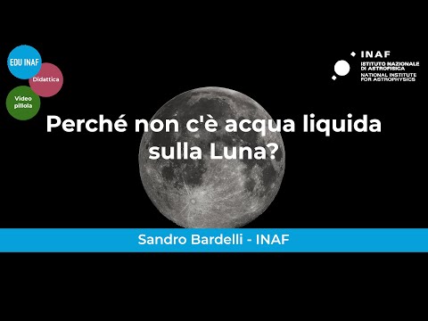 Video: Perché non c'è aria sulla luna?