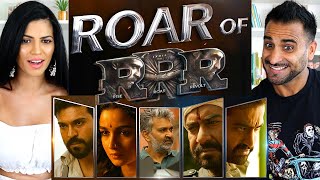 ROAR OF RRR - RRR MAKING - REACTION | NTR, Ram Charan, Ajay Devgn, Alia Bhatt | SS Rajamouli