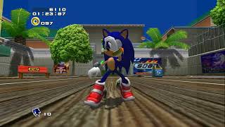 [TAS] Sonic Adventure 2: Battle - City Escape (no skip) in 1:23.87