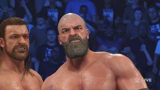 WWE 2K24 - Triple H & Triple H & Triple H vs. Shawn Michaels & Shawn Michaels & Shawn Michaels