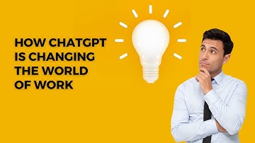 How ChatGPT is Changing the World of Work AI Technology Explained | The Global News