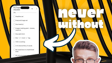 I Never Publish a WordPress Post Without This Checklist
