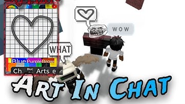 Roblox Trolling* Universal Chat Draw Script | Art In Chat | Direct Link* 🔥
