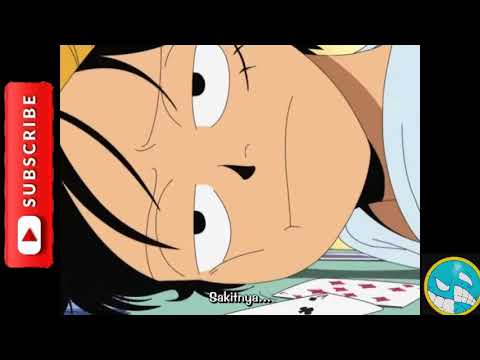 Momen Lucu Luffy Tertarik Dengan Buku Robin