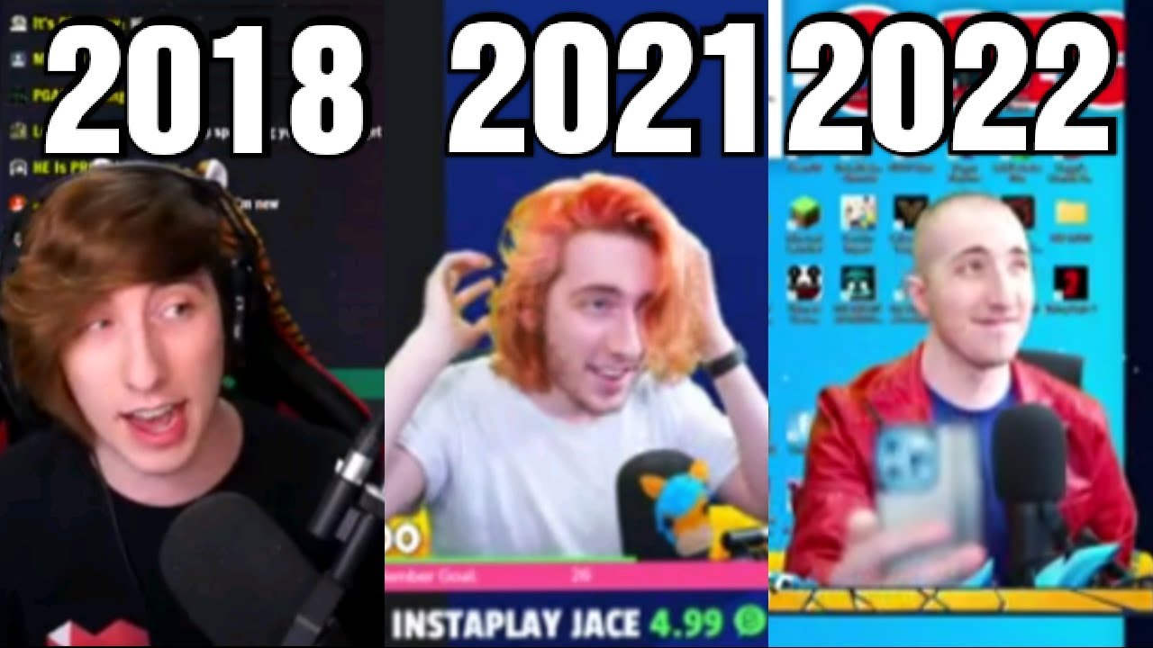 The Evolution of KreekCraft's Hair - YouTube