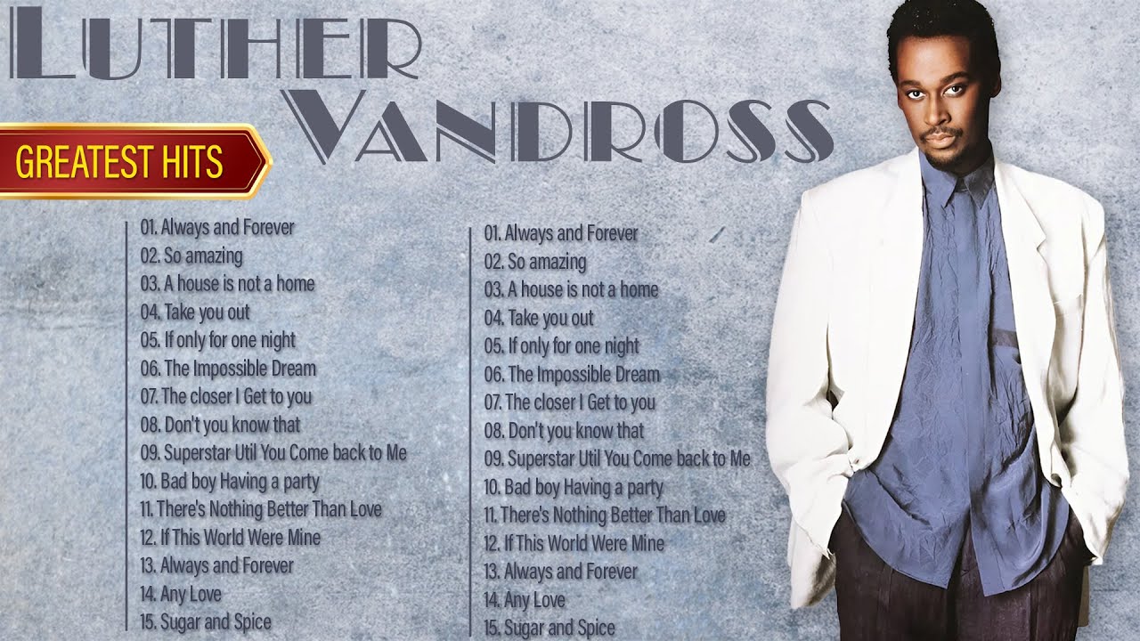 Luther Vandross Songs ❤️ Best of Luther Vandross 2025