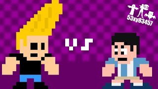 Johnny Bravo vs Charlie Harper - Project Pixkill