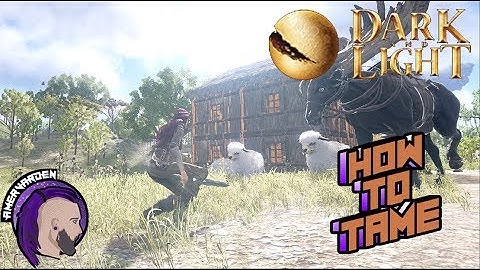 Dark and Light Gameplay | A GUIDE TO TAME CREATURES | A LOOK AT TAMING SHEEP, BOAR & GRUT! #2