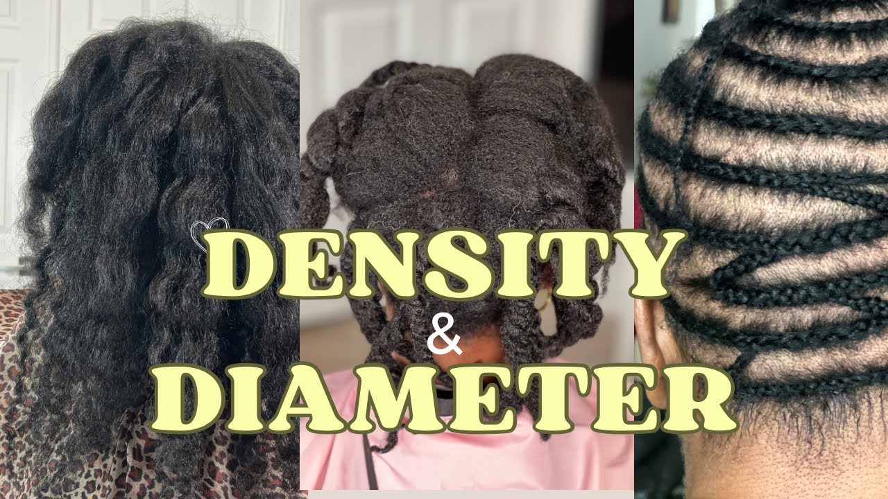 Плотность и диаметр волос ✨ узнайте разницу