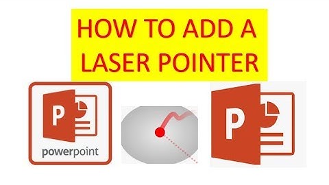 RECORD VIDEO SLIDES IN POWERPOINT WHILE USING LASER PONTER