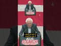شاهد رد فعل بيرني ساندرز عند علمه بالضربات الأمريكية على إيران خلال خطاب له شاهد رد فعل بيرني ساندرز عند علمه بالضربات الأمريكية على إيران خلال خطاب له