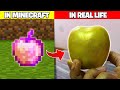 I MADE A REAL LIFE MINECRAFT GOLDEN APPLE | Real life Minecraft Episode 1