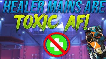 TRASH TALKING A TRIGGERED HEALER MAIN! (OVERWATCH PLAYER GETS TILTED!)