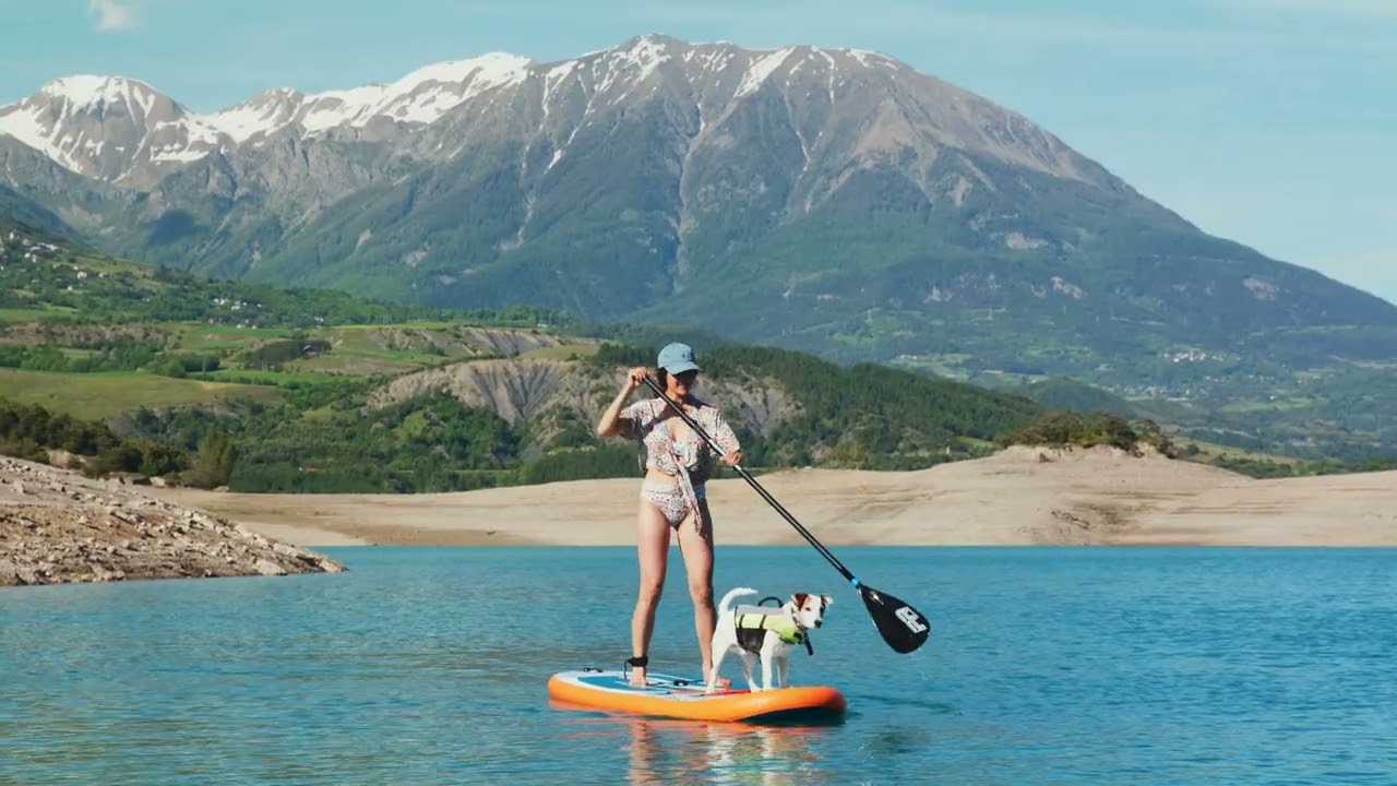 Pack SUP Gonflable Aqua Marina Pure Air Coast 10'10 (330cm) Orange + Bouée Pagaie 2025
