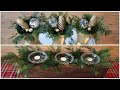 Arranjos decorativos natalino - centro de mesa -2 sugestões