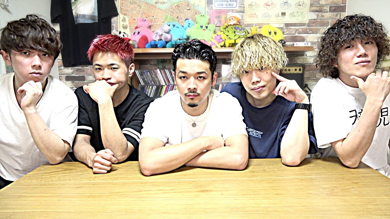 男5人の髪セットを初公開します。