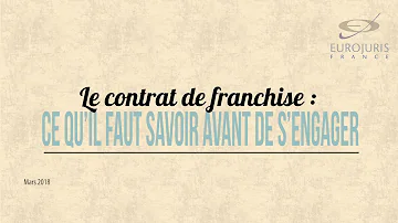 Comment avoir un contrat de franchise ?