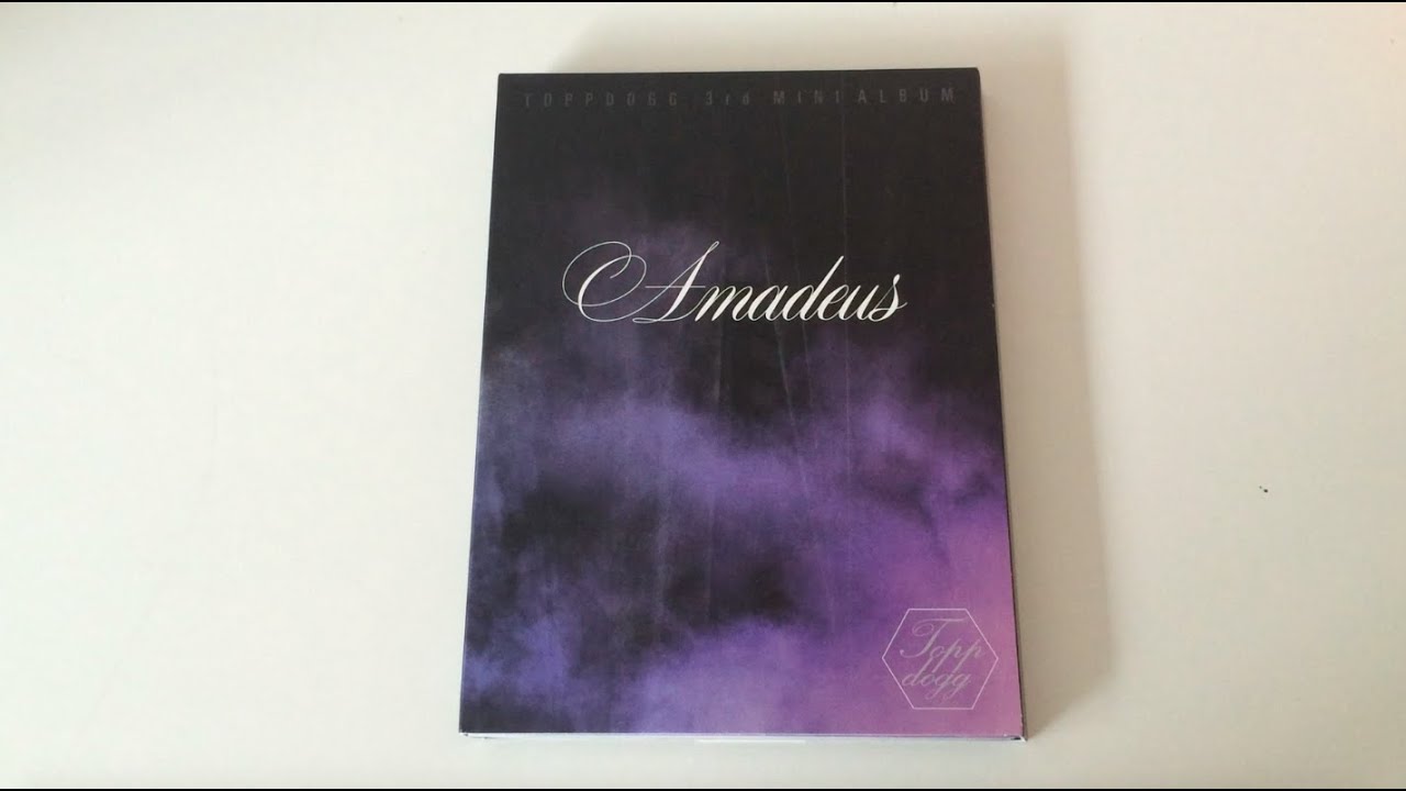 ♡Unboxing ToppDogg 탑독 3rd Mini Album Amadeus 아마데우스♡ - YouTube