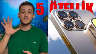 IPHONE'LARA GELEN EN YENİ 5 ÖZELLİK
