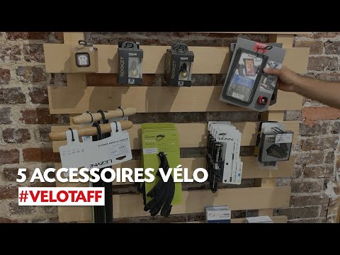 Les 5 accessoires indispensables à tout bon vélotaffeur !