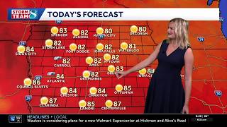 Iowa Weather Pleasant Saturday before overnight storm chances