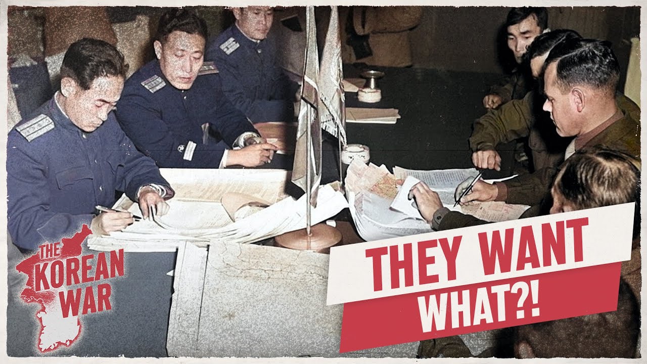 The Korean War Week 71: The Panmunjom Peace Talks! - October 28, 1951 ...