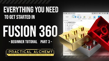 Everything You Need to Get Started in Fusion 360 (Pt.3) - Patterns, Fillets, Chamfers and More! 2022