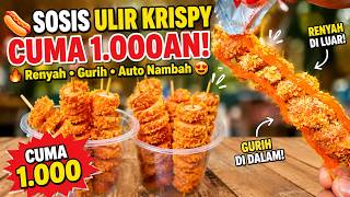 IDE JUALAN 1000AN SOSIS ULIR KRISPY‼️MODAL KECIL UNTUNG BESAR‼️AUTO LARIS MANIS‼️