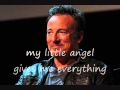 Bruce Springsteen - Jersey girl (lyrics on clip)