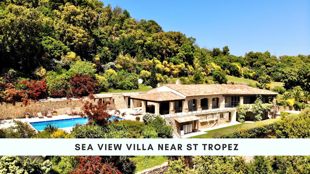 Sea View Villa for sale near St Tropez
