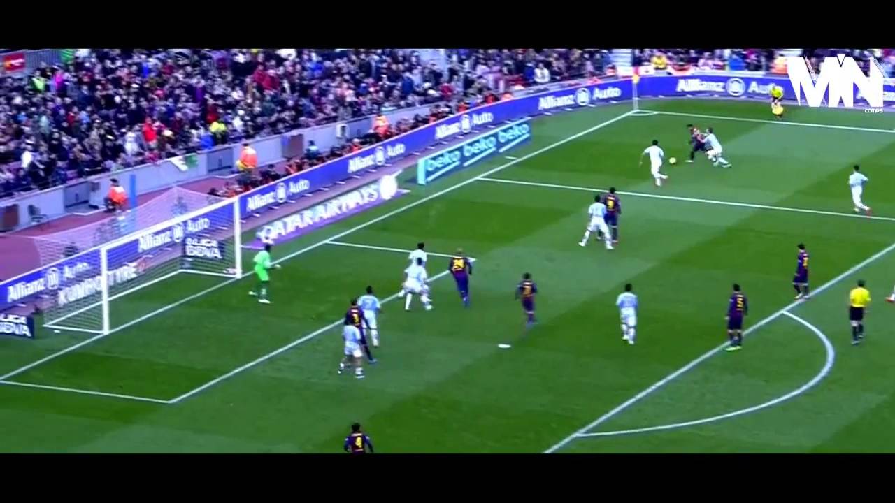 Neymar vs Malaga 21.02.2015