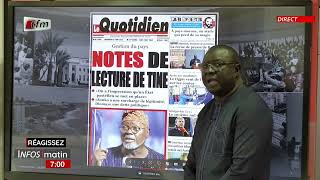 Yenekay yi ak Malick THIANDOUM - Infos matin du 07 juin 2024