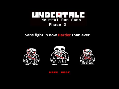 UnderTale:Neutral Run Sans Fight Remake by ADISPLAY - Game Jolt